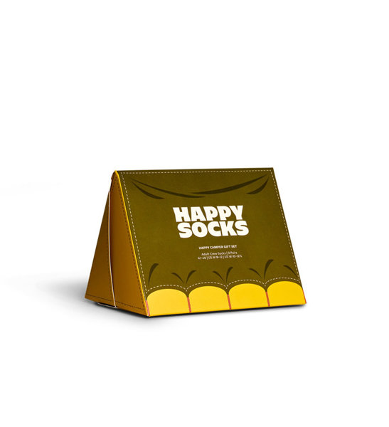 Zestaw skarpetek Happy Socks 3-Pack Happy Camper  Gift Set P000311
